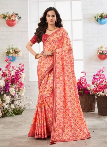 Pink SURBHI 1 New Fancy Ethnic Wear Designer Saree Collection 107
